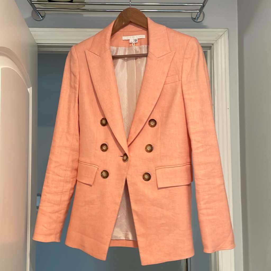 Veronica Beard Size 2 Dickey Comparable Linen Jacket